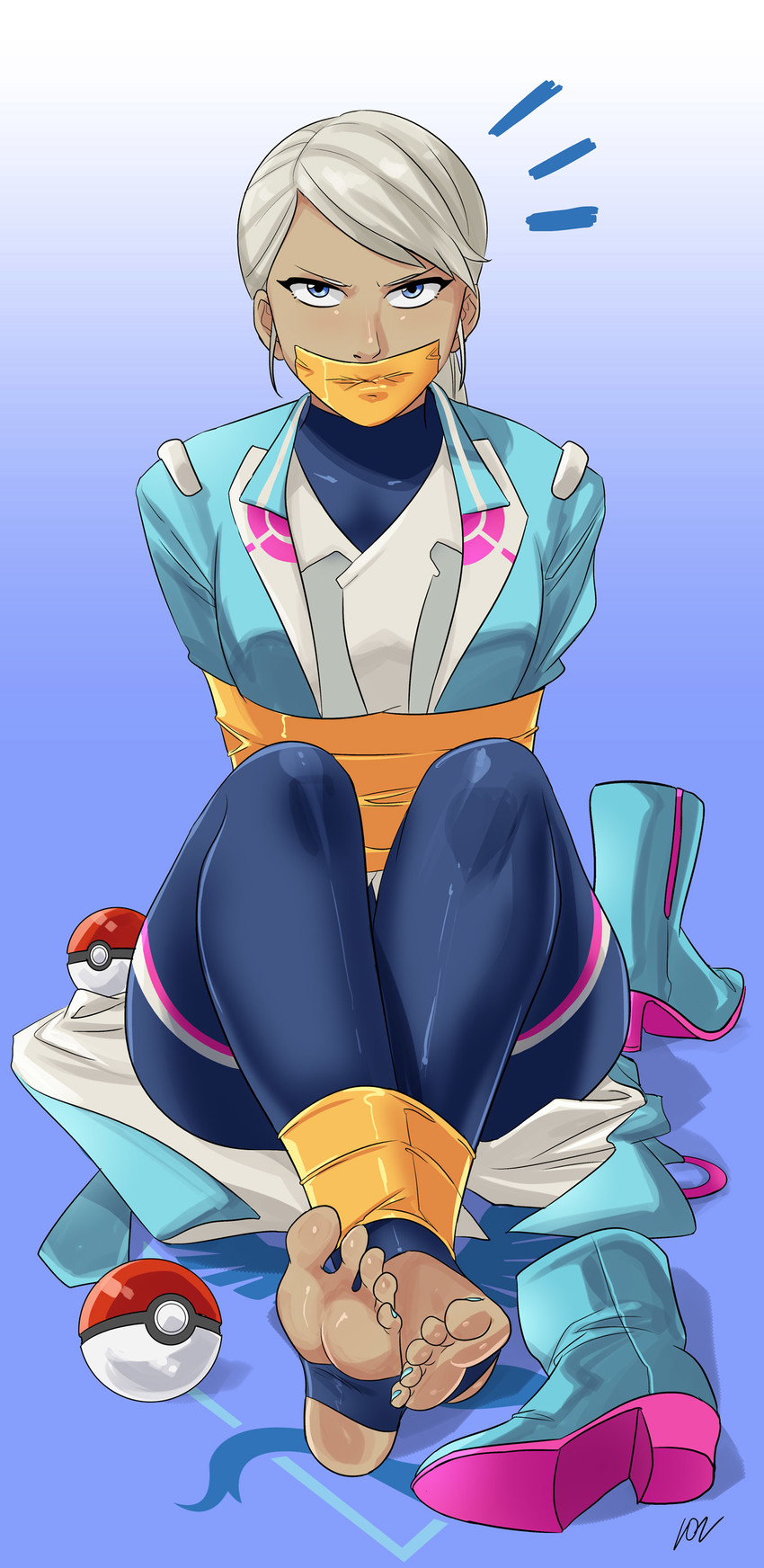 blanche (pokemon and 2 more) drawn by lost_one_zero