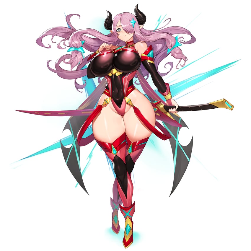 pyra and narmaya (granblue fantasy and 2 more) drawn by gurimjang
