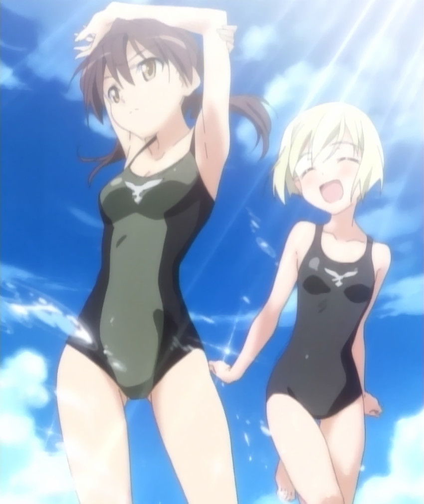 erica hartmann and gertrud barkhorn (world witches series and 1 more)