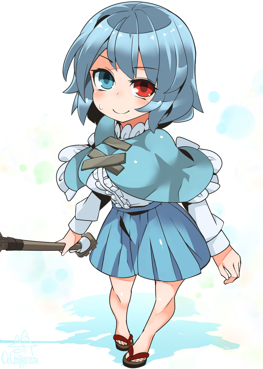 tatara kogasa (touhou and 1 more) drawn by umigarasu_(kitsune1963)