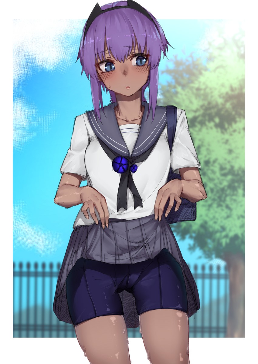 hassan of serenity (fate and 3 more) drawn by hekonda_kan
