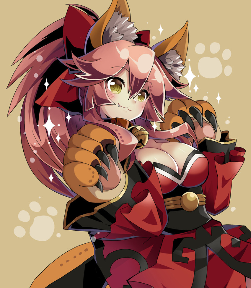 tamamo and tamamo cat (fate and 1 more) drawn by kei_s01
