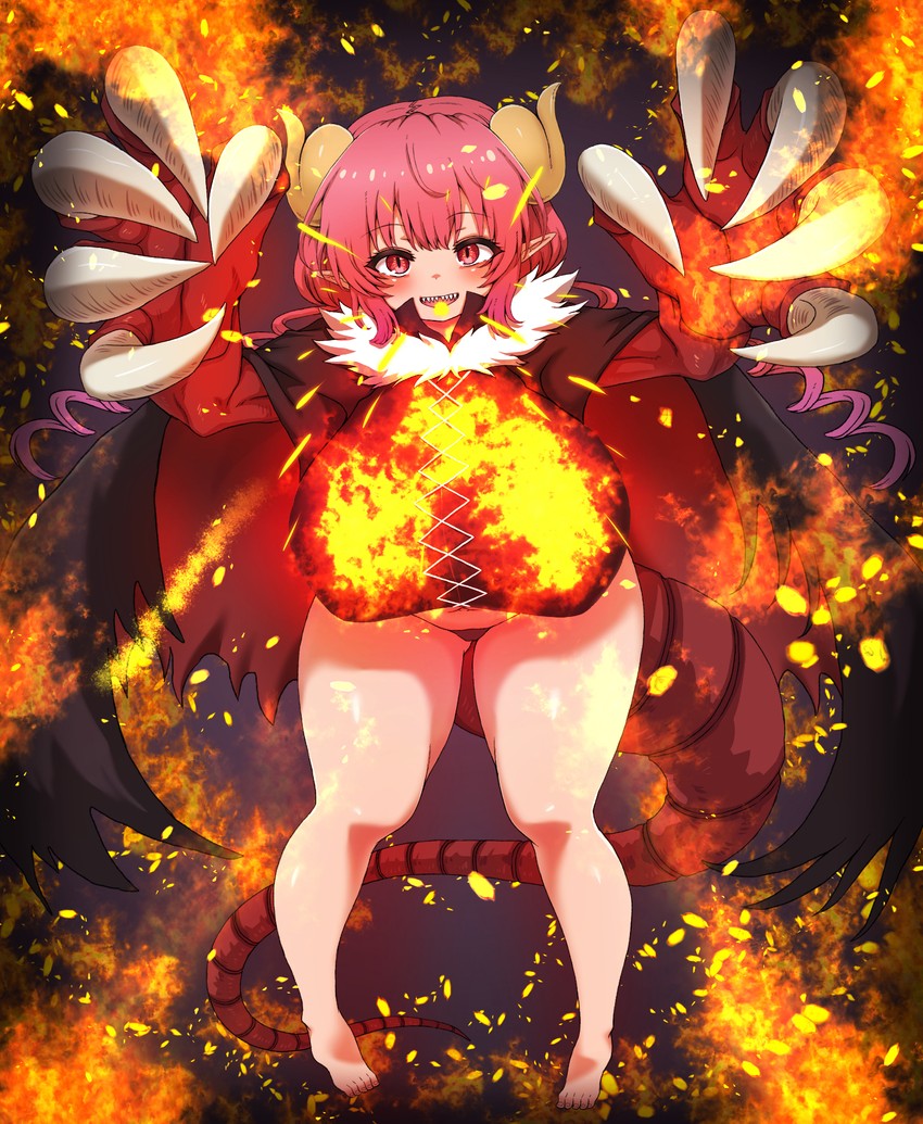 ilulu (kobayashi-san chi no maidragon) drawn by sho_(wnmf3234)