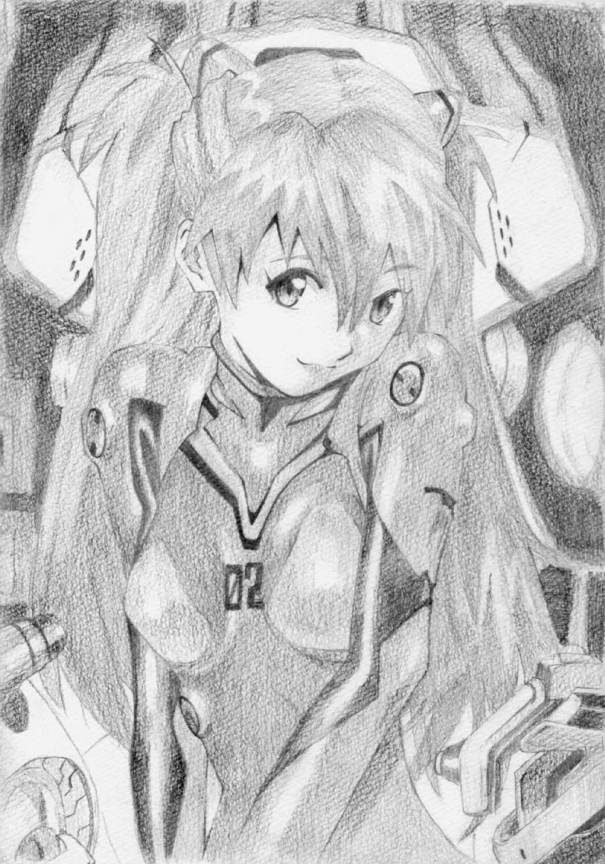 souryuu asuka langley (neon genesis evangelion and 2 more) drawn by ryuuryou