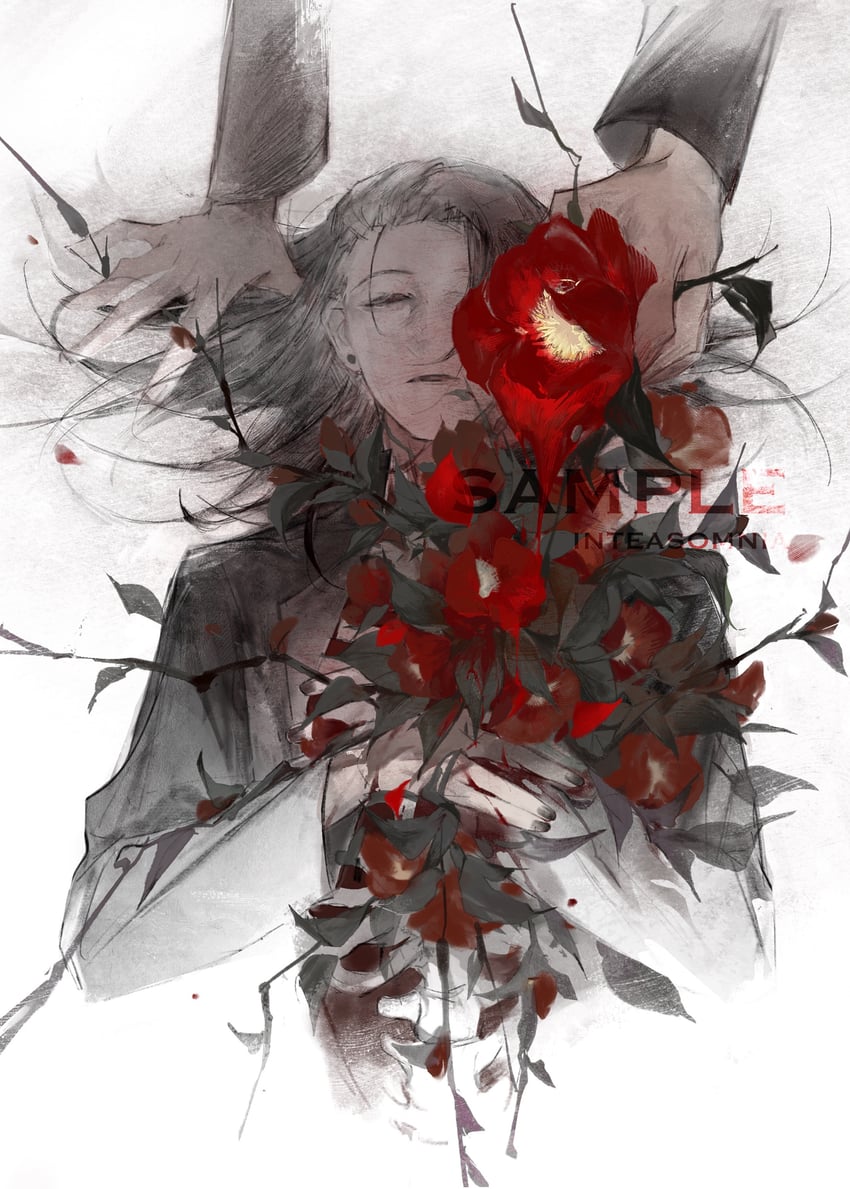 gojou satoru and getou suguru (jujutsu kaisen) drawn by artistguillotine