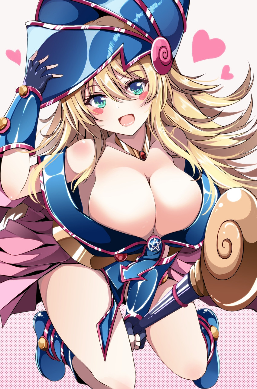 dark magician girl (yu-gi-oh!) drawn by trista_(makkoivenus)