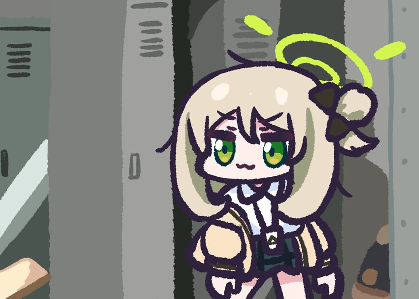 nonomi and van darkholme (blue archive and 1 more) drawn by panatisia