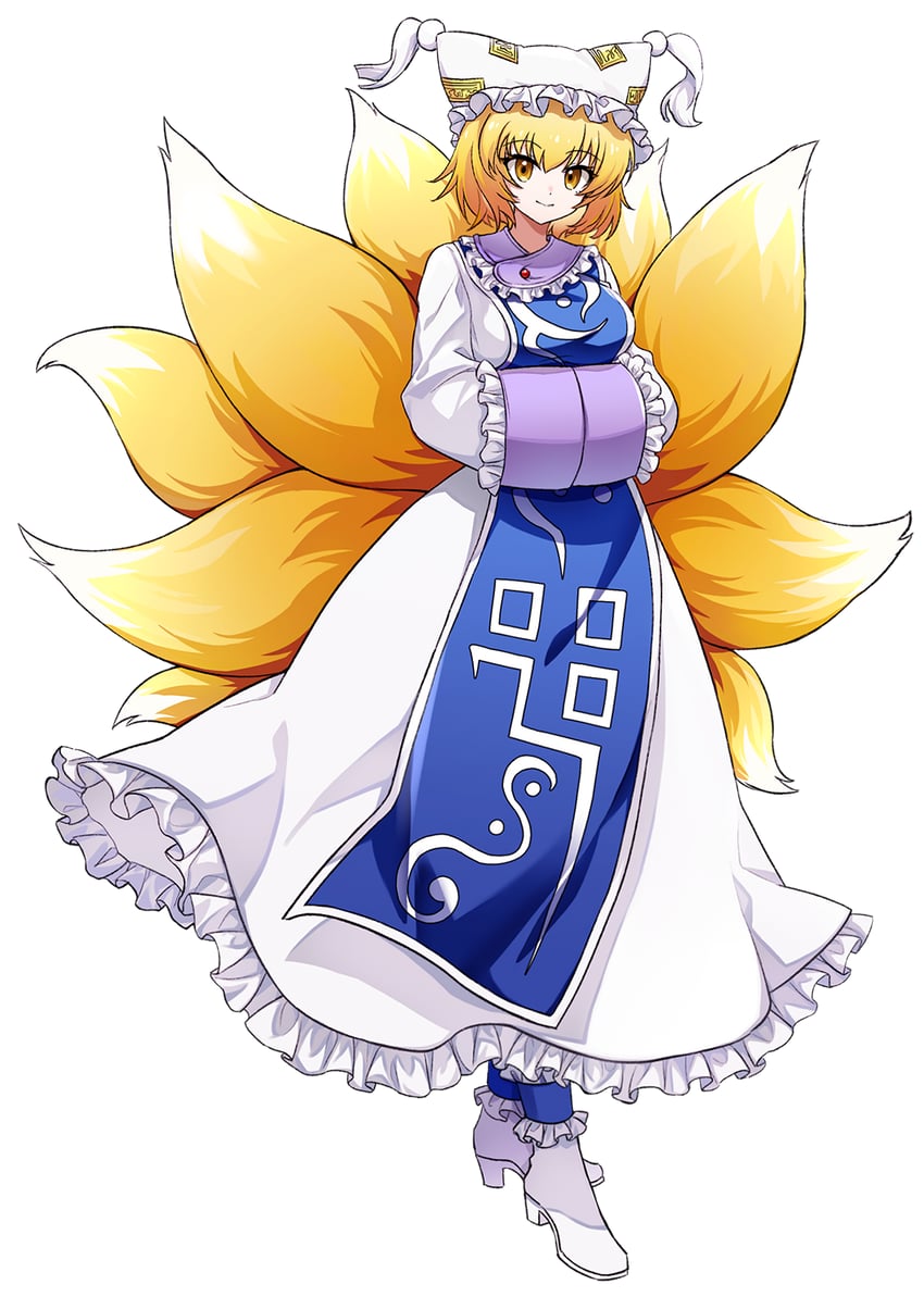 yakumo ran (touhou) drawn by ssm_(ssm82048039)
