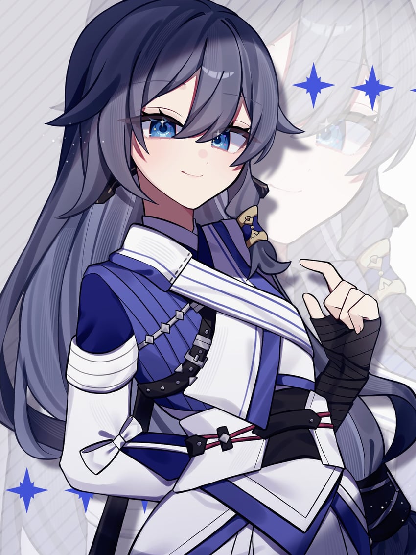 fu hua (honkai and 1 more) drawn by pino_(pino2452)