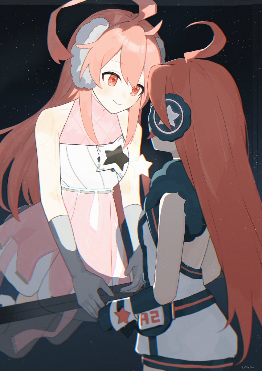 sf-a2 miki (vocaloid and 1 more) drawn by shi_rushi