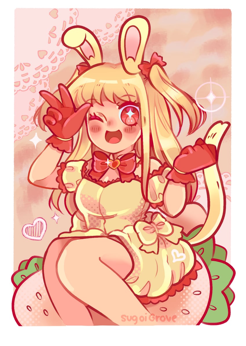 shirayuki berry and mew berry (tokyo mew mew and 1 more) drawn by sugoigrove