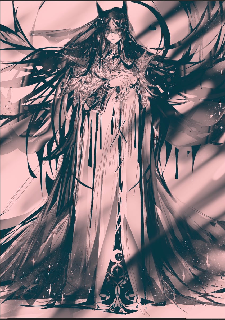 evernight goddess (lord of the mysteries) drawn by biao_li_li_zi