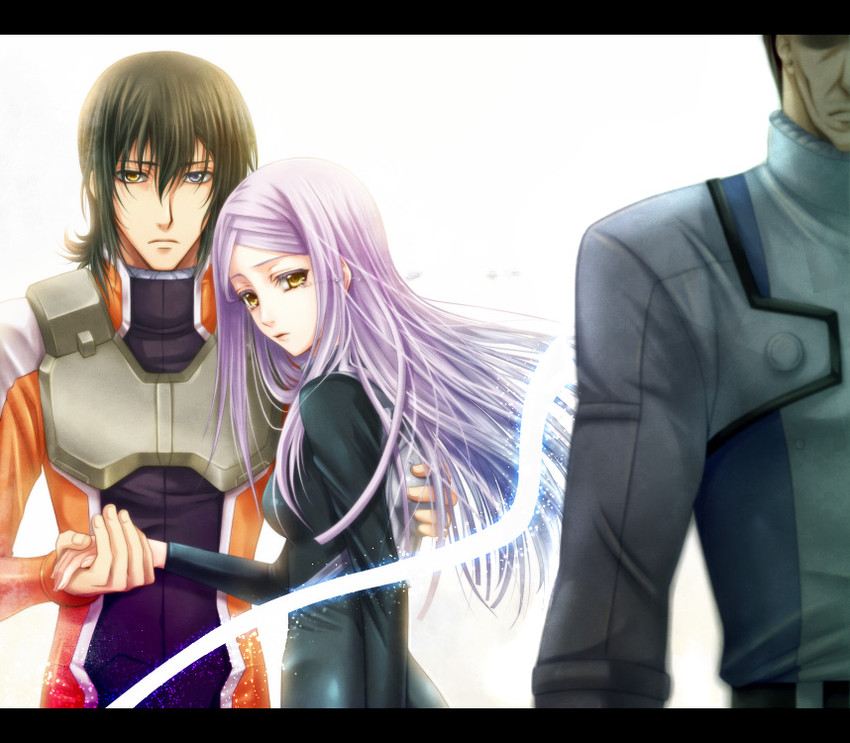 allelujah haptism, soma peries, and sergei smirnov (gundam and 1 more) drawn by sasano_shiki