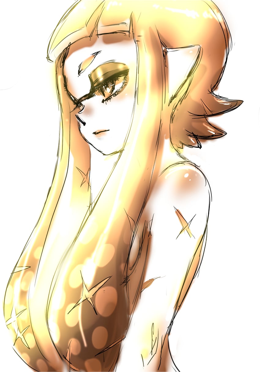 inkling player character, inkling girl, and agent 3 (splatoon and 1 more) drawn by koharu2.5