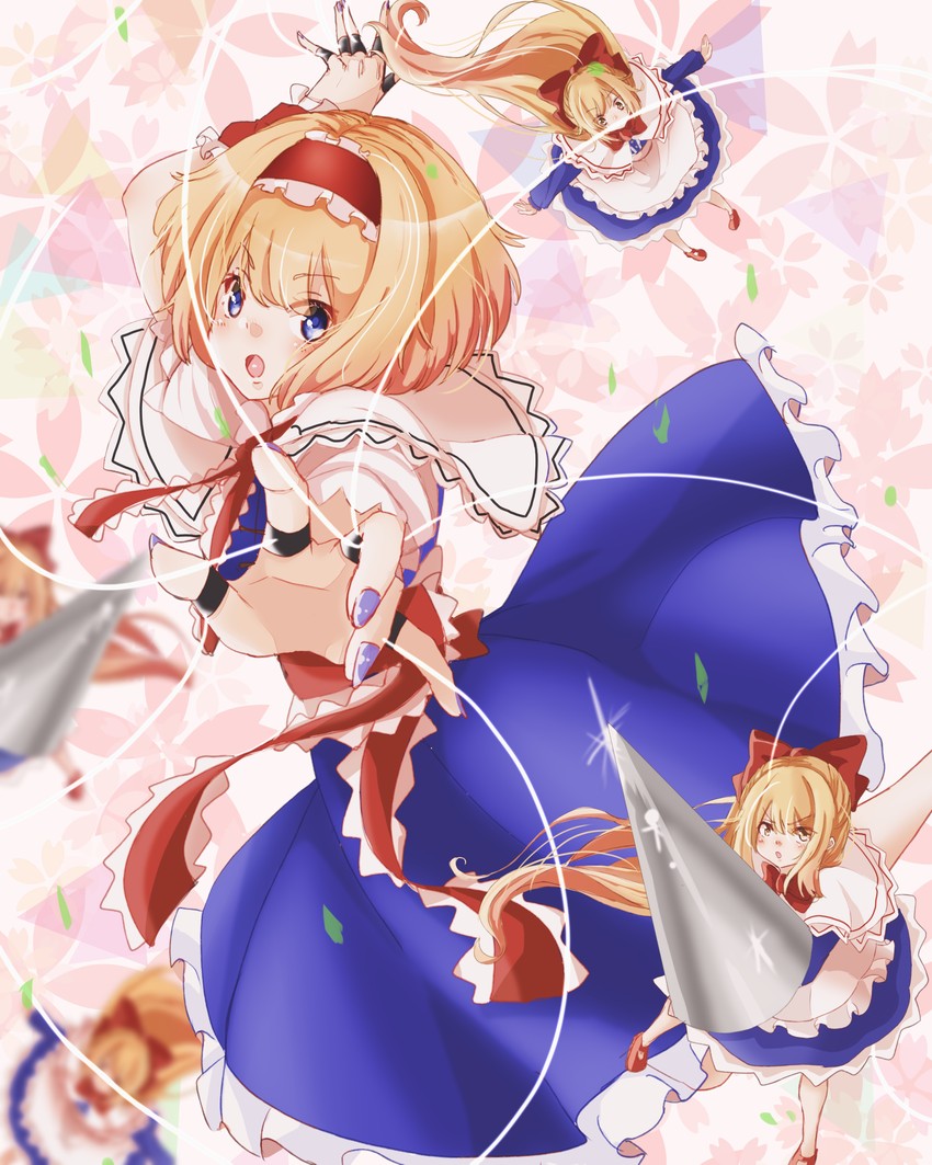 alice margatroid and shanghai doll (touhou) drawn by gumi_(fwjn7284)