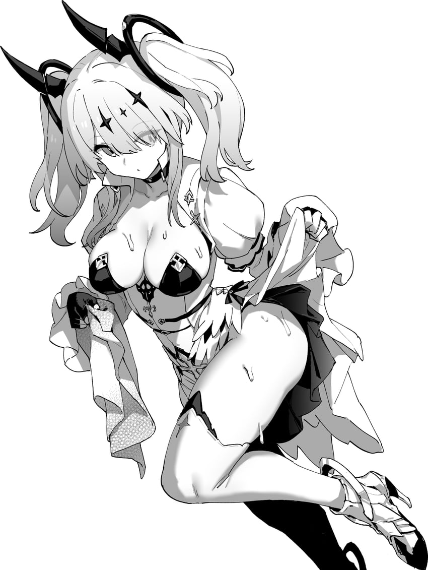 joffre (azur lane and 1 more) drawn by hori_(hori_no_su)
