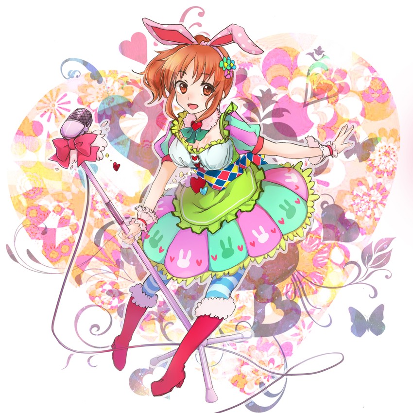 abe nana (idolmaster and 1 more) drawn by kyuuri_(miyako)