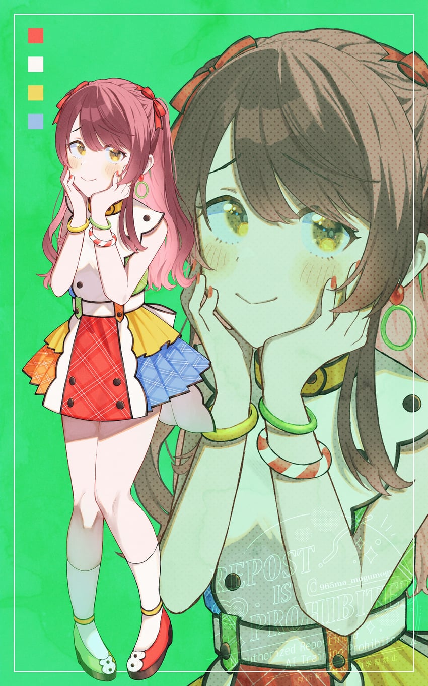 osaki tenka (idolmaster and 1 more) drawn by 965ma_mogumogu