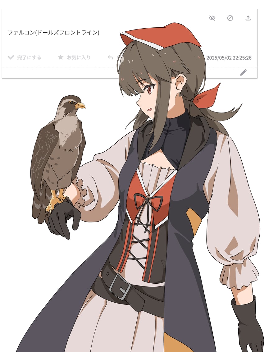 falcon (girls' frontline and 1 more) drawn by nighttsound