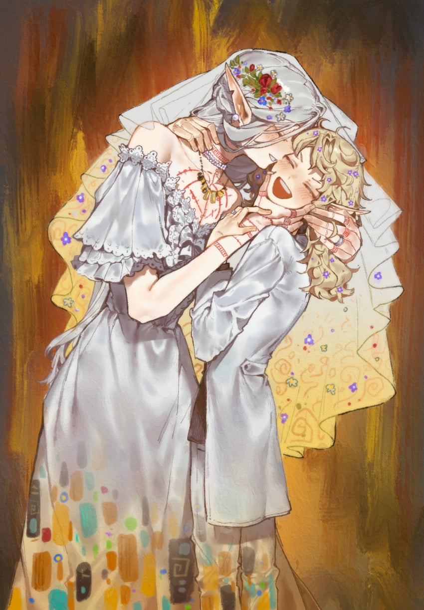 fleki and lycion (dungeon meshi and 1 more) drawn by nova_1810