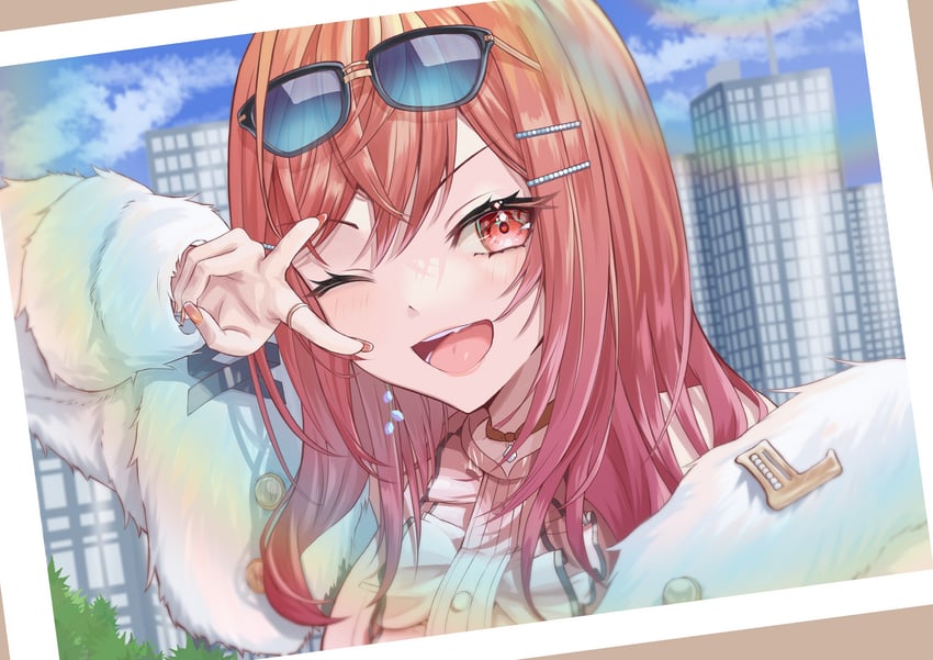 ichijou ririka (hololive and 1 more) drawn by sigma_1221