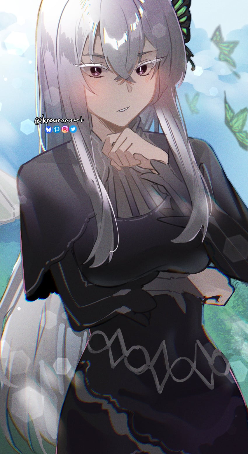 echidna (re:zero kara hajimeru isekai seikatsu) drawn by knowname