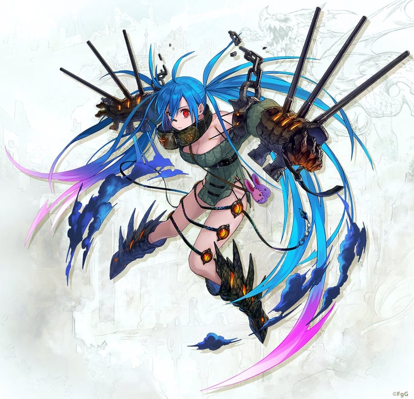 keraunos (phantom of the kill) drawn by yamori_(gumi)