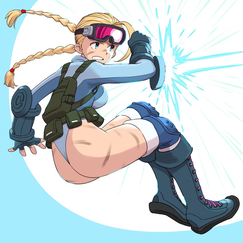 cammy white and battle outfit cammy (street fighter and 1 more) drawn by shigenobu