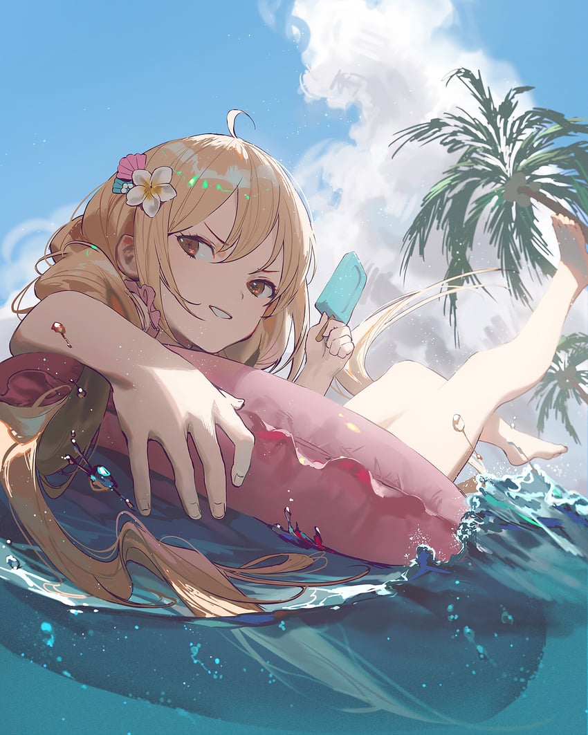 futaba anzu (idolmaster and 1 more) drawn by fajyobore