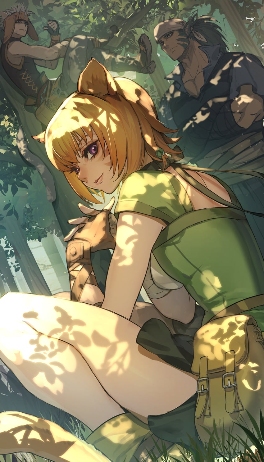 lethe, ranulf, and muarim (fire emblem and 1 more) drawn by hide_(hideout)