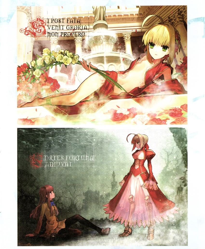nero claudius (fate and 1 more) drawn by wada_arco