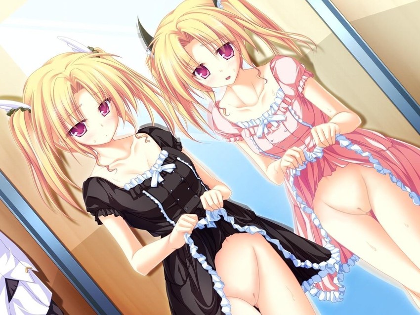 nina geminis and rena geminis (magus tale) drawn by tenmaso