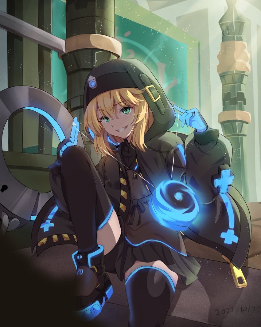 bridget (guilty gear and 1 more) drawn by nikoneko