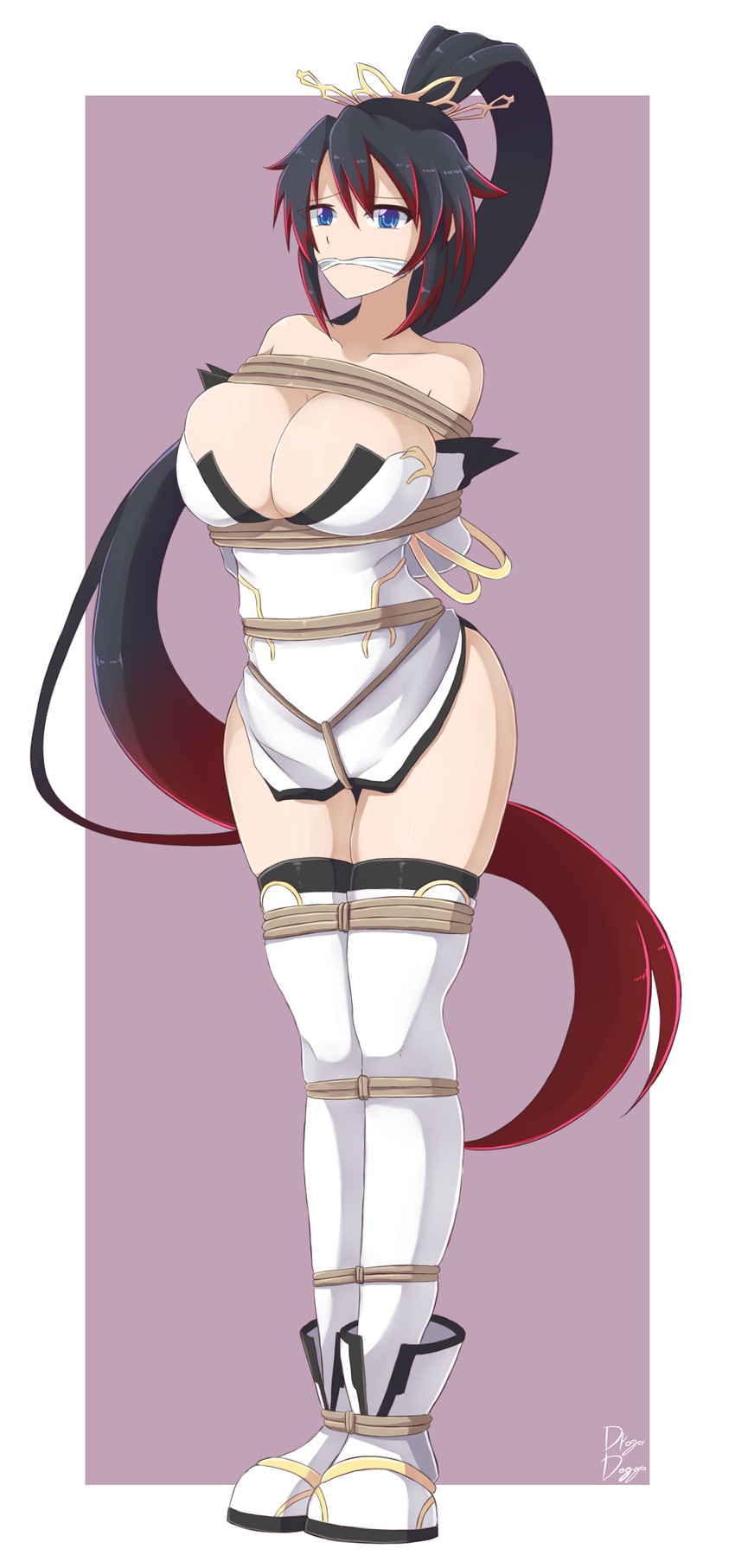nanbu kaguya (super robot wars and 1 more) drawn by drogo_doggo