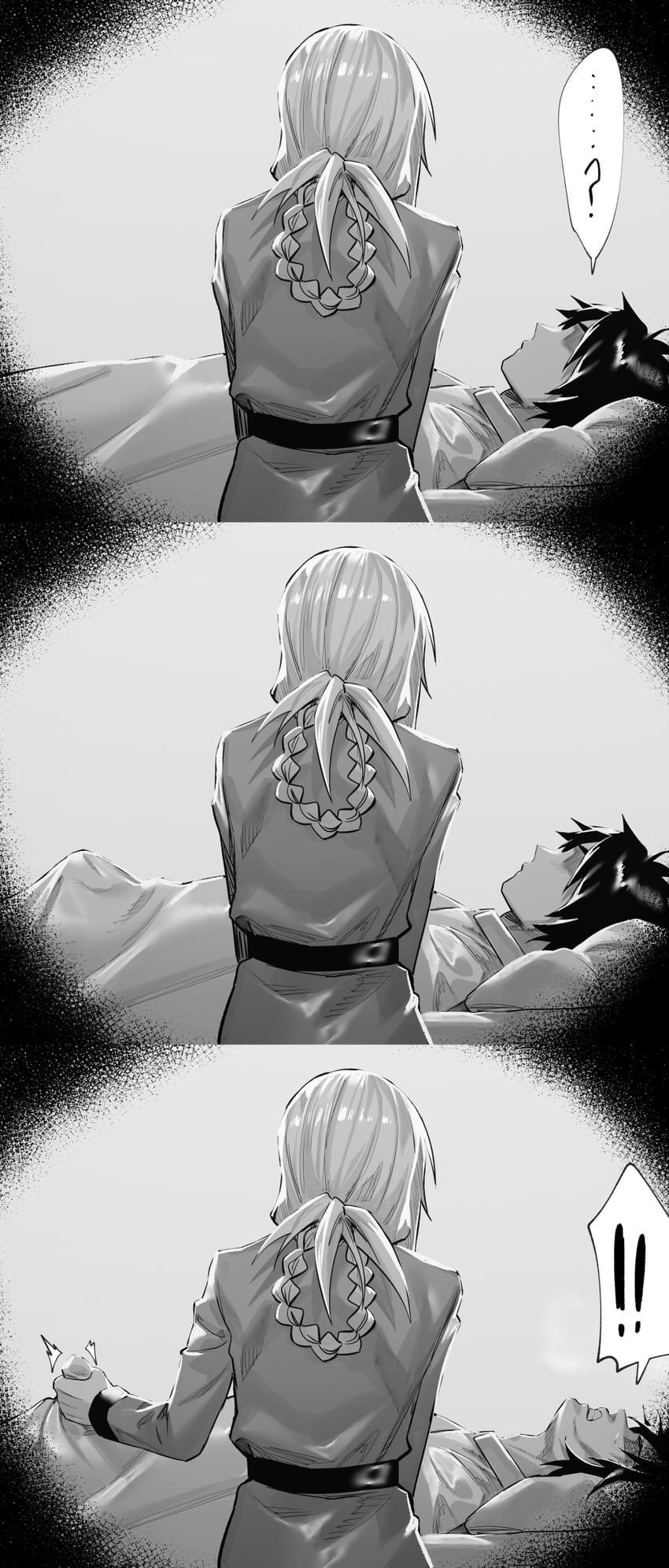 fujimaru ritsuka and florence nightingale (fate and 1 more) drawn by hxd