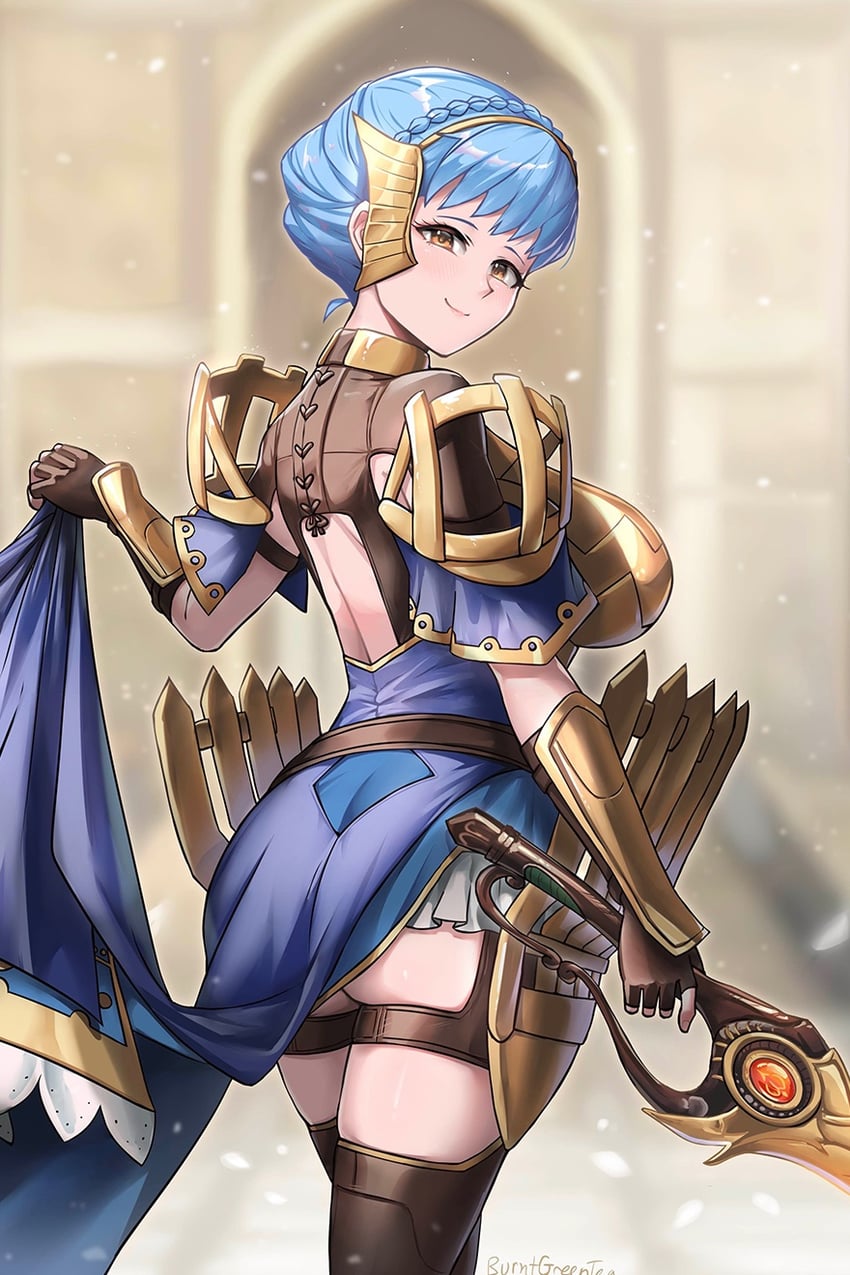 marianne von edmund (fire emblem and 2 more) drawn by burnt_green_tea