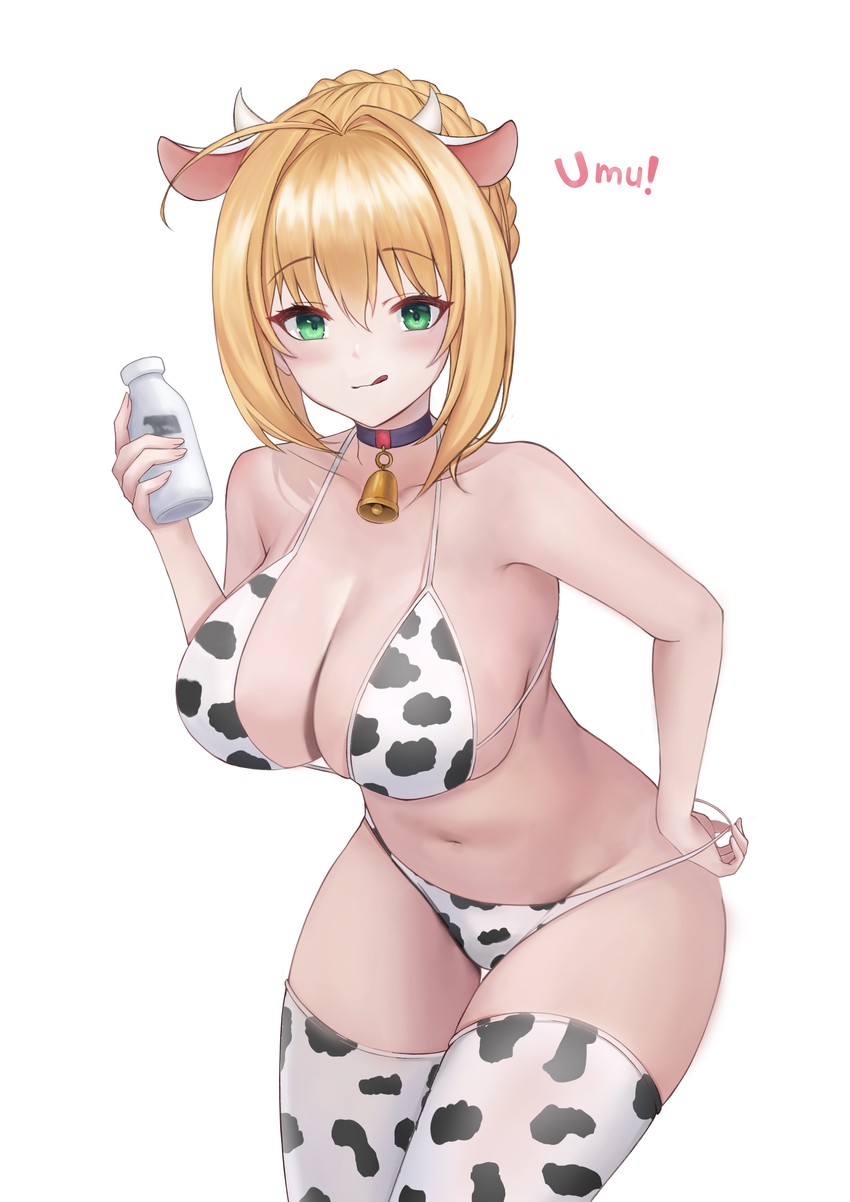 nero claudius (fate and 1 more) drawn by $hu