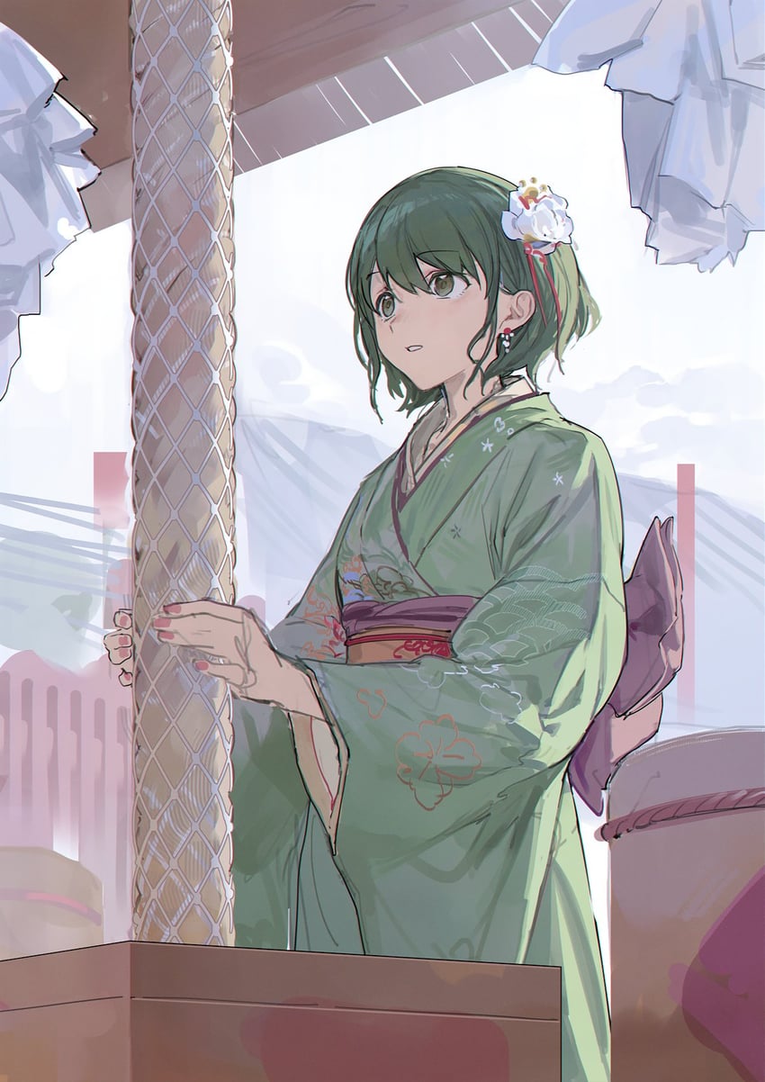 nanakusa nichika (idolmaster and 1 more) drawn by zhili_xingzou