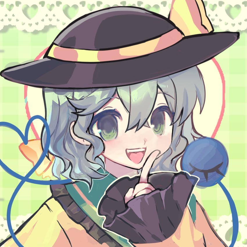 komeiji koishi (touhou) drawn by m_i_r_r_o_r