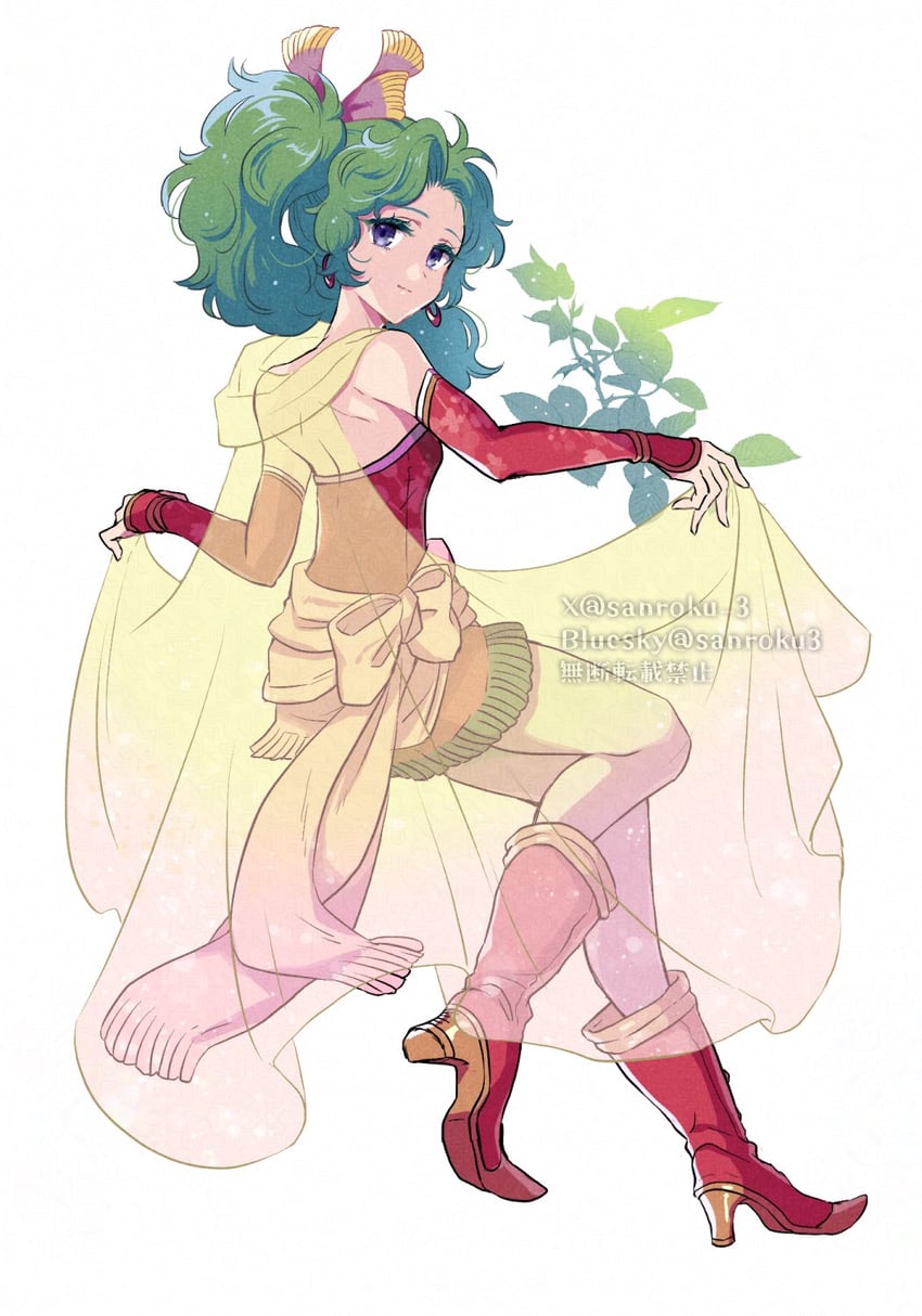 terra branford (final fantasy and 1 more) drawn by sanroku_3
