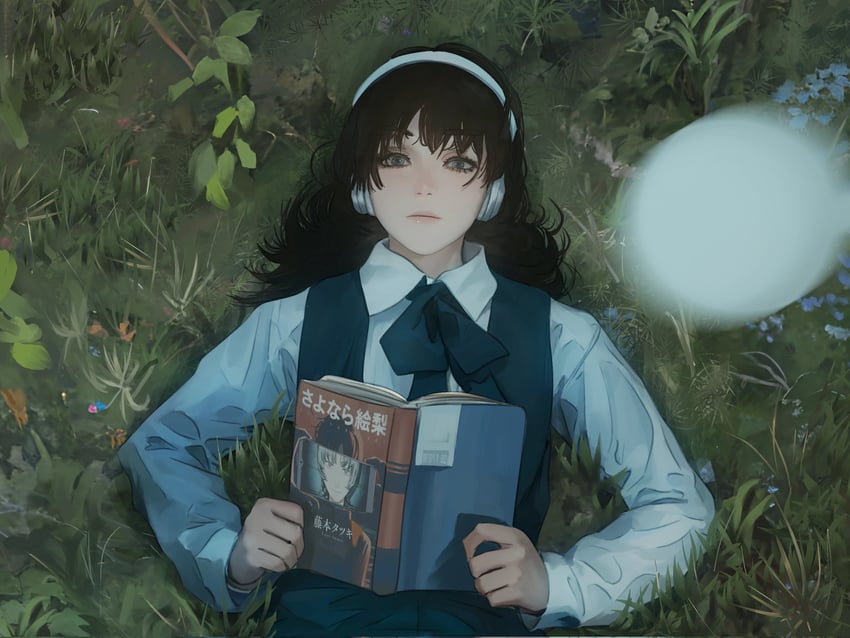 mitaka asa and eri (chainsaw man and 2 more) drawn by yao_liao_wang