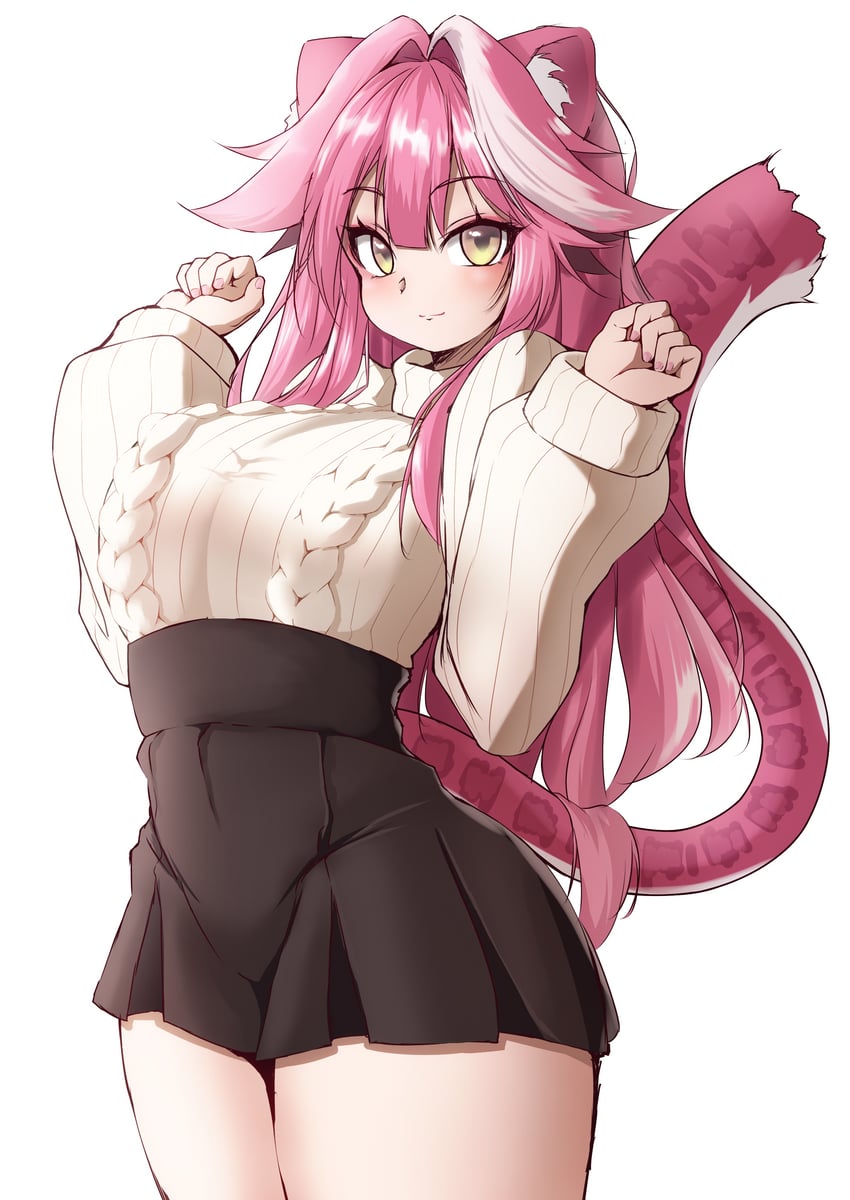 raora panthera (hololive and 1 more) drawn by oosono_chaka