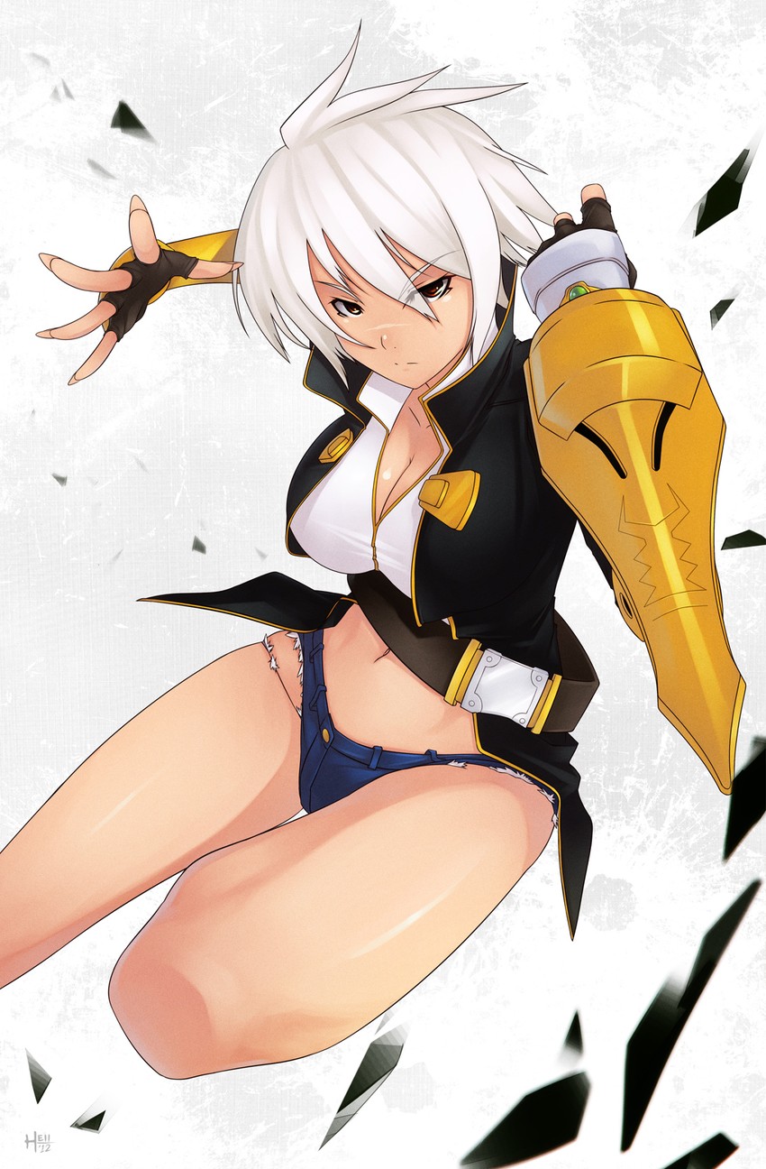 bullet (blazblue and 1 more) drawn by hell_machina