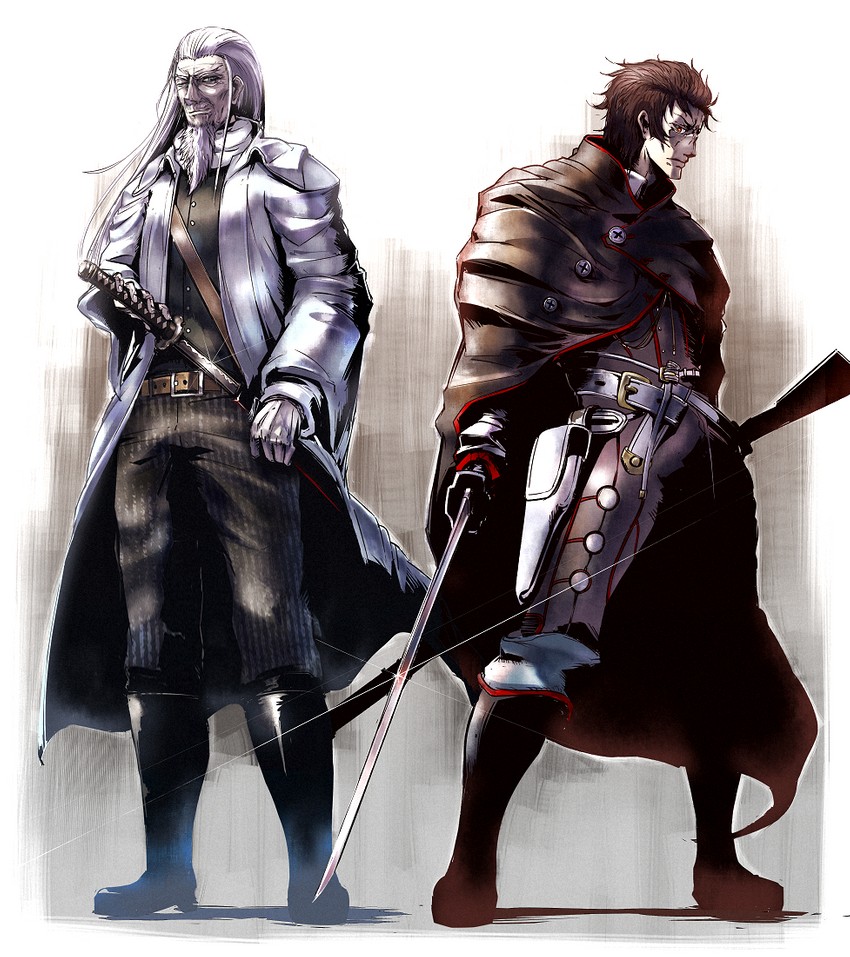 hijikata toshizou (fate and 2 more) drawn by ub1mo