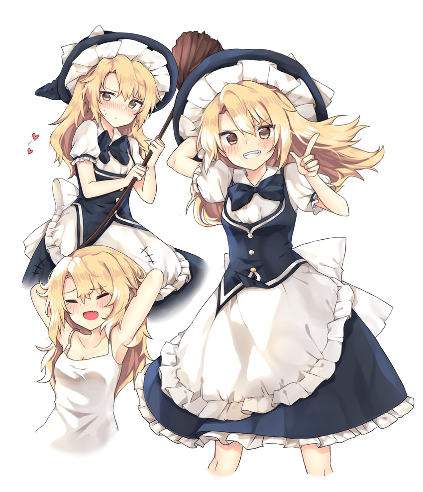 kirisame marisa (touhou and 1 more) drawn by cheunes