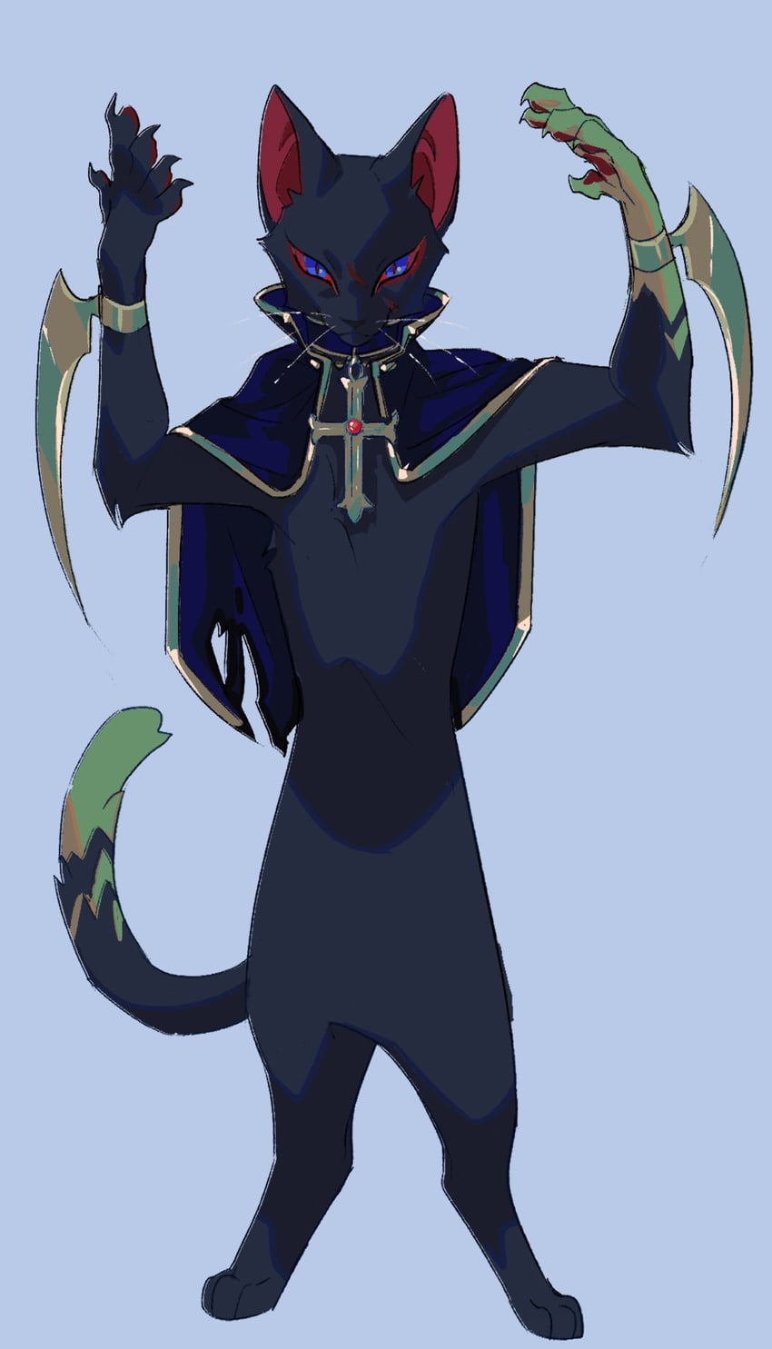 scourge (warrior cats and 1 more) drawn by sam_(kyaptainkiddo)