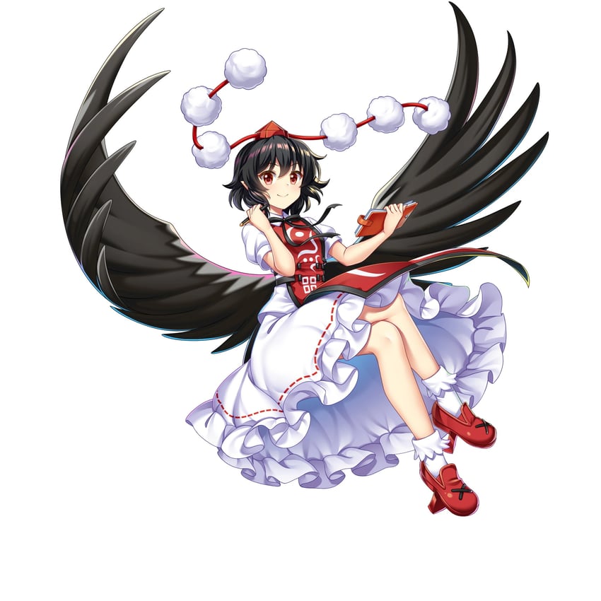 shameimaru aya (touhou and 1 more) drawn by rotte_(1109)