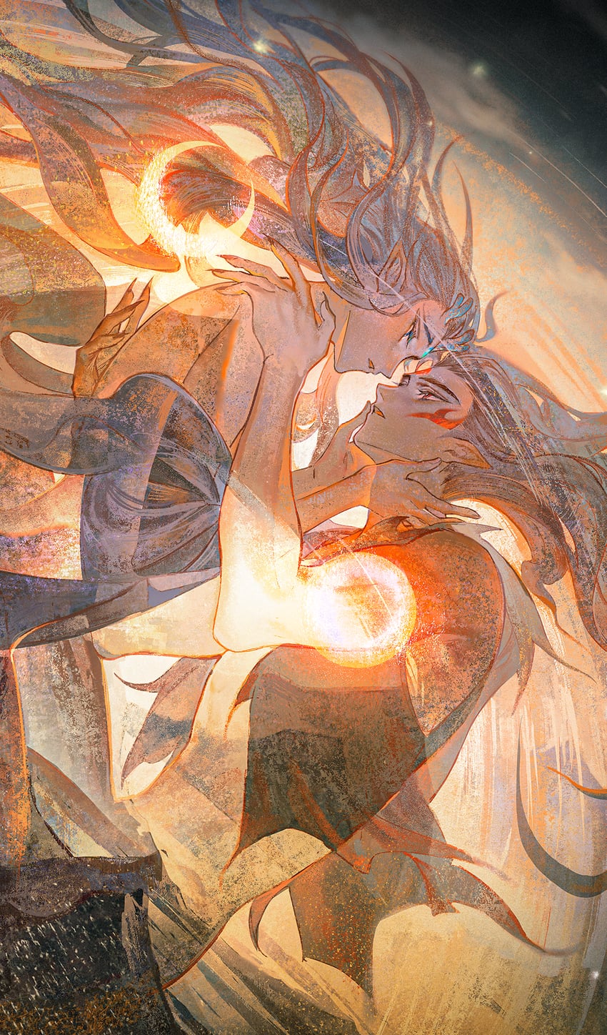 ao bing and nezha (nezha zhi motong jiangshi) drawn by yinzinmiemie