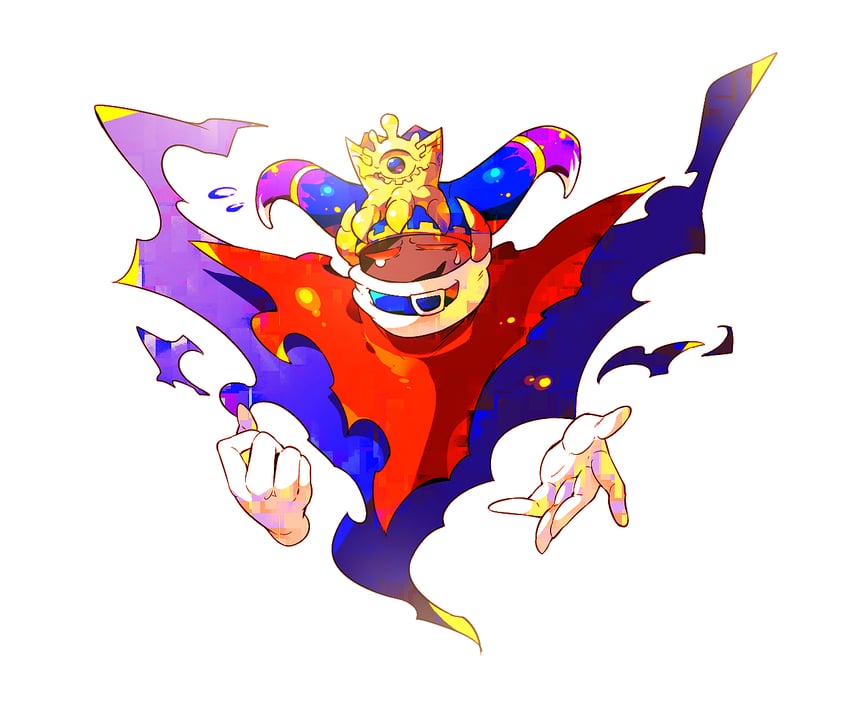 magolor and traitor magolor (kirby) drawn by shirushiki