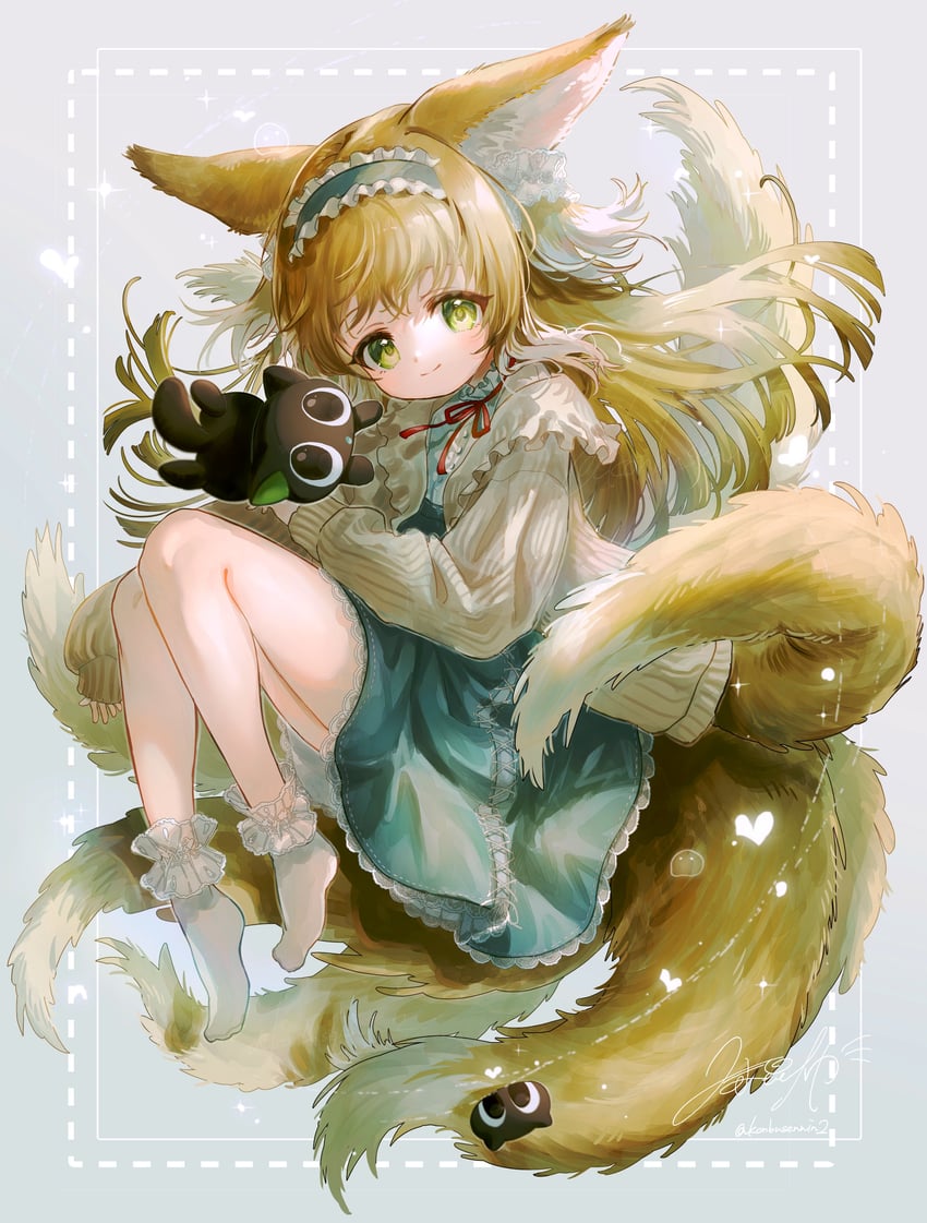 suzuran, luo xiaohei, and heixiu (arknights and 1 more) drawn by syukonbu